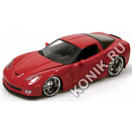 Модель машины в масштабе 1:24 2006 Corvette Z06 (JADA 91183)