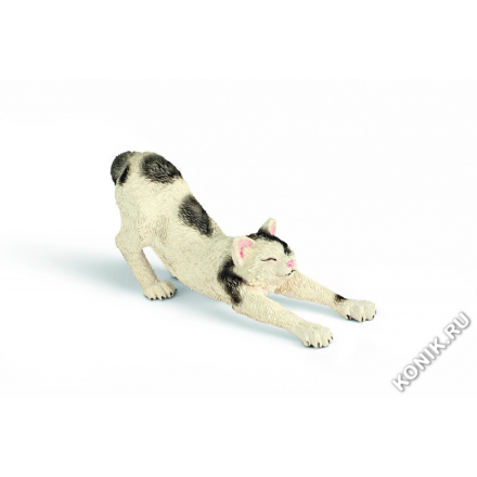 Кошка потягивается (Schleich 13677)