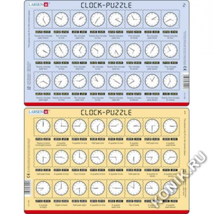 Пазл часы (2) (Larsen CL1)