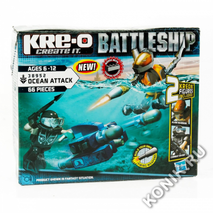 Конструктор KRE-O, Морская битва (Hasbro 38952H)