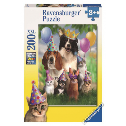 Пазл Король вечеринки, 200 деталей (Ravensburger 12643)