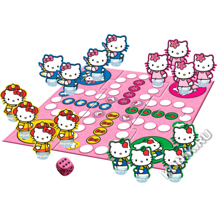 Настольная игра Пачиси Hello Kitty (Ravensburger 22076)