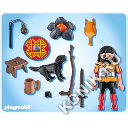 Новые фигурки: Варвар с собакой и костром (Playmobil 4769pm)