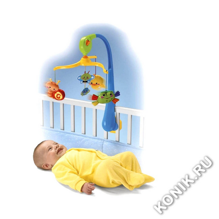 Мобиль музыкальный Мои первые друзья (Fisher Price M5606)