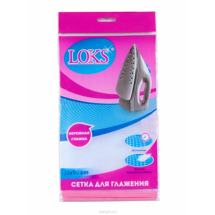 Сетка для глажения "LOKS", 35 см х 90 см