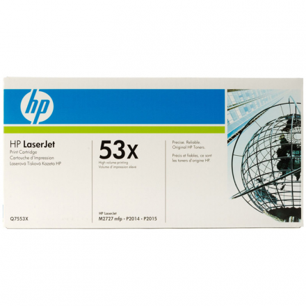 HP Q7553X для LaserJet P2015 (7000стр)