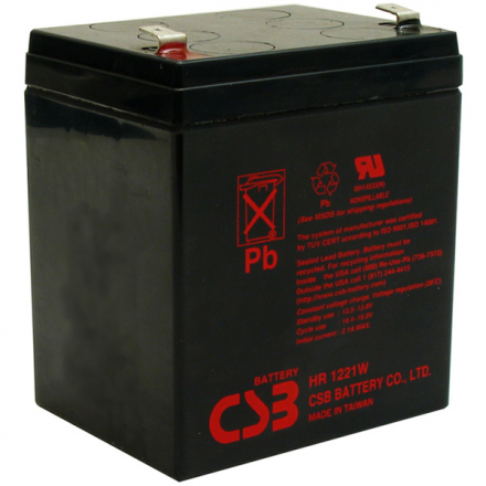 Батарея CSB HR1221W, 12V  4,8Ah