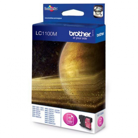 Brother LC-1100M Magenta для DCP-385C/MFC-990CW/DCP-6690CW (325стр)