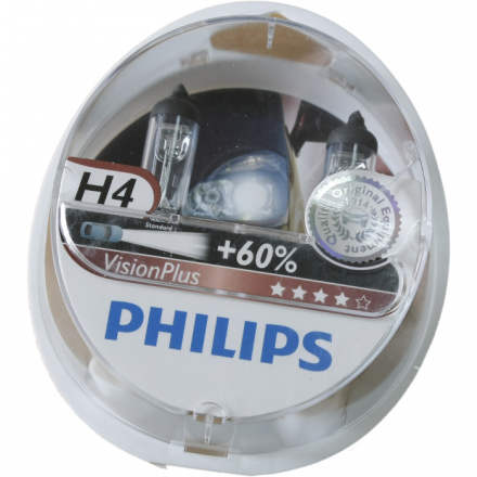 H4 60/55W Vision Plus 2 шт. Philips