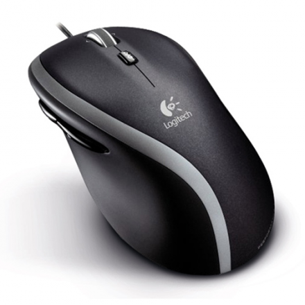 Logitech M500 Corded Mouse Black USB 910-003725 New pack