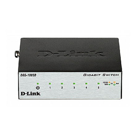 D-Link DGS-1005D/H2B неуправляемый 5xGbLAN DGS-1005D/H2B