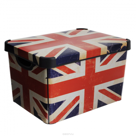 Коробка для хранения Curver "British Flag", 39 см х 29 см х 23 см