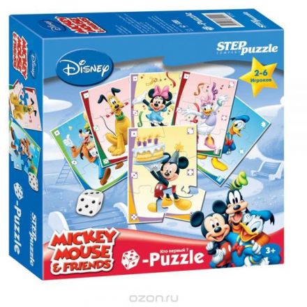 Игра DISNEY "Микки Маус". Кубик-Puzzle