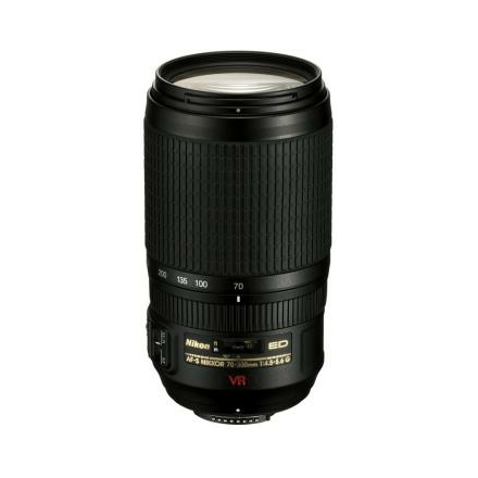 Объективы для фото и видеокамер Nikon AF-S 70-300 mm f/4.5-5.6G ED-IF VR