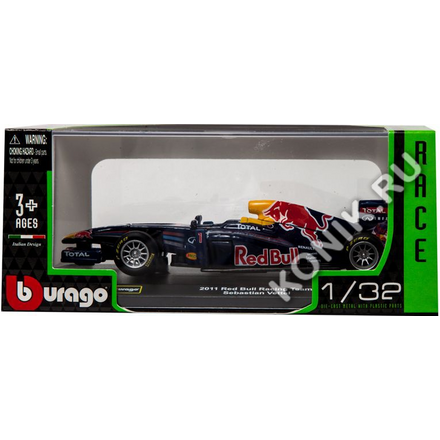 Модель автомобиля Red Bull Racing Team 2012 (Bburago 18-41202)