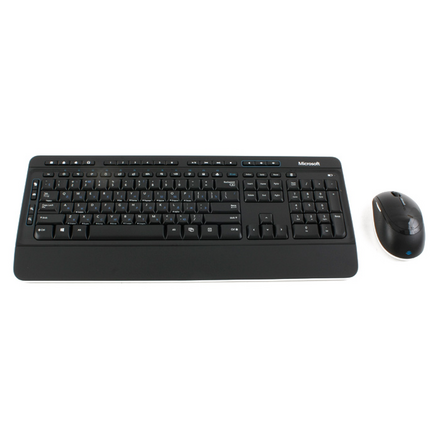 Клавиатура+мышь Microsoft Wireless Desktop 3000 Black USB MFC-00019