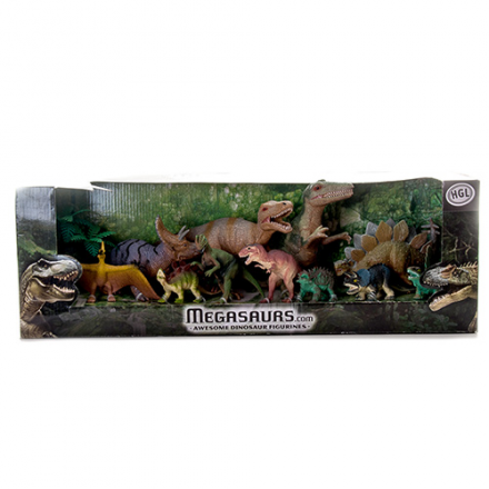 Фигурка Megasaurs (HGL) Megasaurs SV10804 Мегазавры Игровой набор динозавров, 12 шт в ассортименте