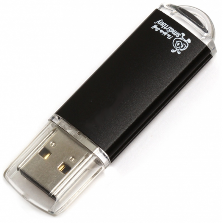 USB Flash Drive 16Gb - SmartBuy V-Cut Black SB16GBVC-K