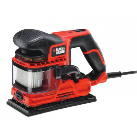 Машинка шлифовальная плоская (вибрационная) Black & decker Ka330e-qs