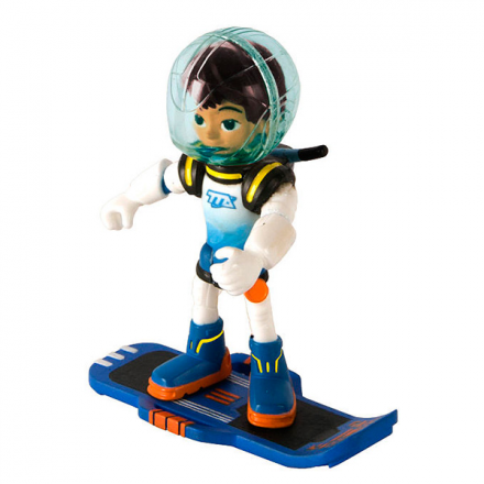 Фигурка Miles from Tomorrowland Miles 86102 Майлз с бластбордом, 7 см