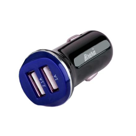 Зарядное устройство Brera CAU2-3A 2xUSB Black-Blue 35970