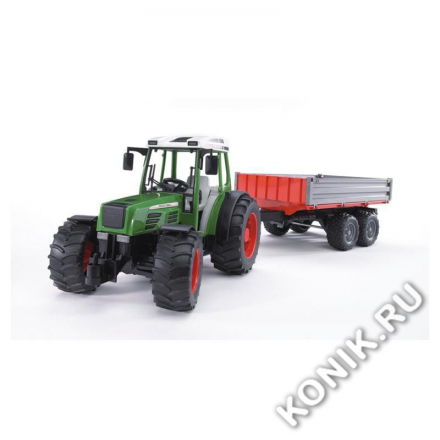 Bruder Трактор Fendt 209 S с прицепом (Bruder 02-104)