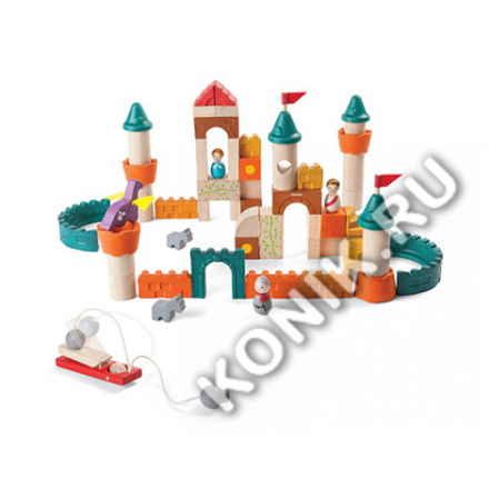 Деревянный конструктор Фантазия (Plan Toys 5696)