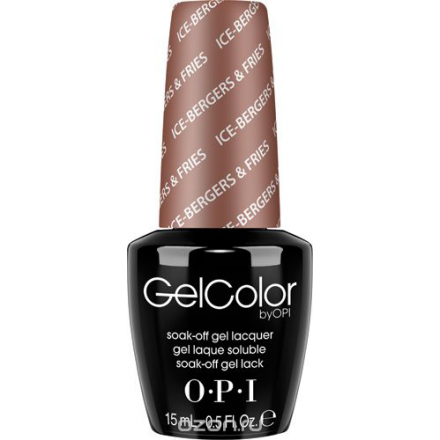 OPI Гель-лак GelColor "Ice-Berger & Fries", 15 мл