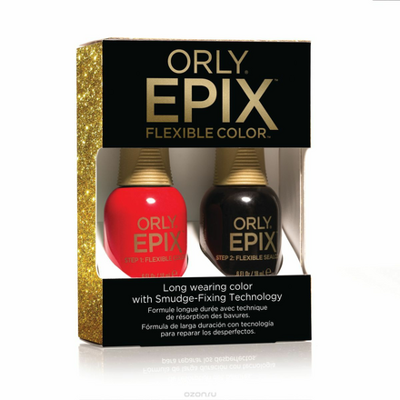 Orly Набор для создания 2-х фазного эластичного покрытия EPIX Flexible Color Launch Kit - Spoiler Alert