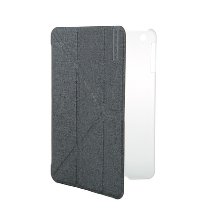 Аксессуар Чехол Momax Flip Cover Wise & Clear Touch для iPad mini Grey