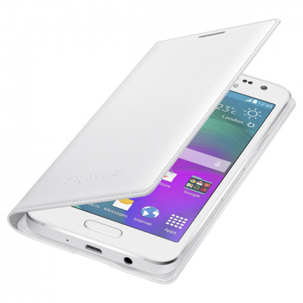 Чехол для сотового телефона Samsung Flip Cover A3 White (EF-FA300BWEGRU)