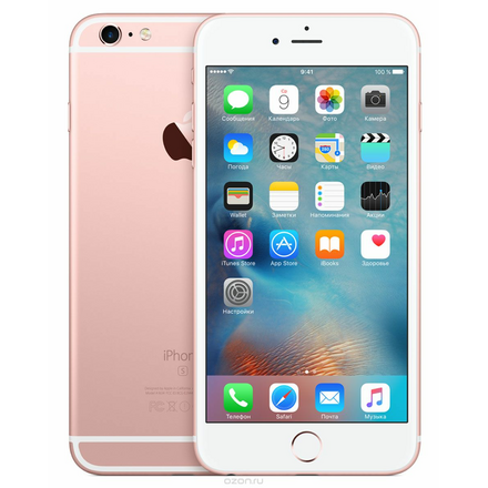 Apple iPhone 6s Plus 64GB, Rose