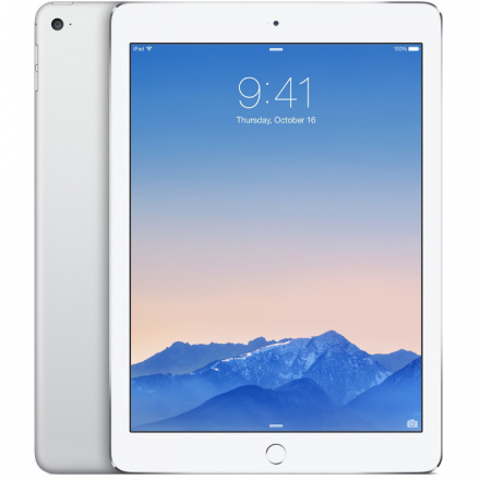 Планшет Apple iPad Air 2 128Gb Wi-Fi Silver (MGTY2RU/A)