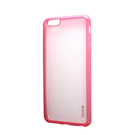 Аксессуар Чехол-накладка HOCO Steel Series Double Color для Apple iPhone 6 Plus Pink