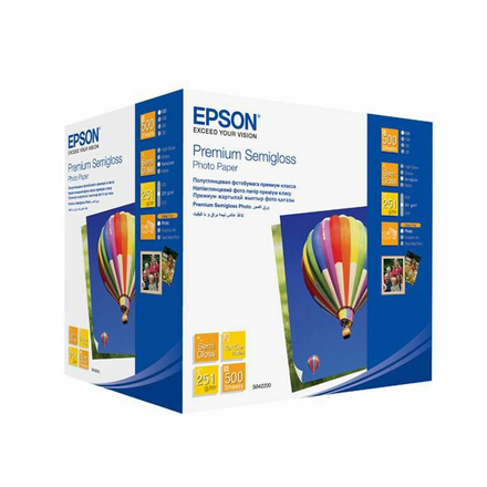 Фотобумага Epson Premium C13S042200 Полуглянцевая 260g/m2 A6 500 листов