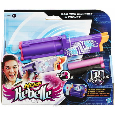 Nerf Rebelle Секреты и Шпионы Бластер Невидимка