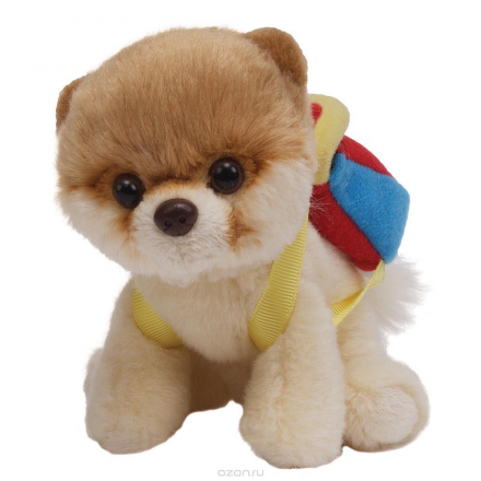 Gund Игрушка мягкая Itty Bitty Boo #020 With Backpack, 12,5 см