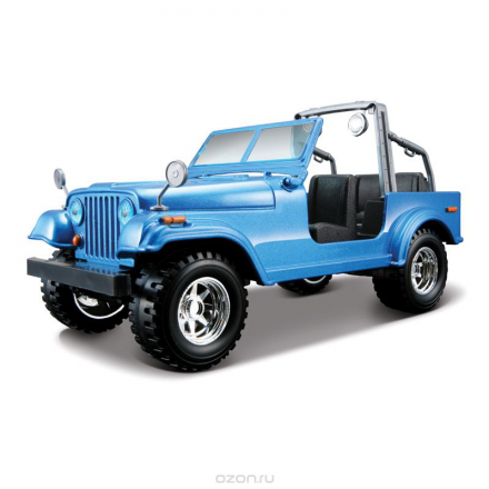 Bburago Машина JEEP WRANGLER металл, масштаб 1:24