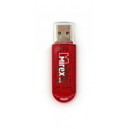 USB Flash Drive 4Gb - Mirex Elf Red 13600-FMURDE04