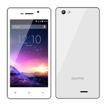 Сотовый телефон Qumo Quest 457 White-Silver