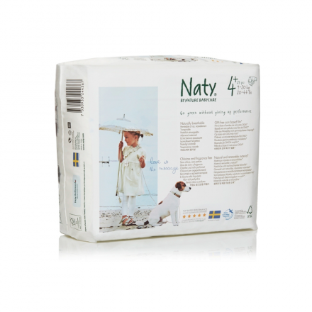 Подгузники Naty 9-20 кг (25 шт) Размер 4+ Подгузники Naty 9-20 кг (25 шт) Размер 4+