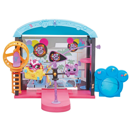 Игровой набор Hasbro Littlest Pet Shop Веселый парк развлечений B0249