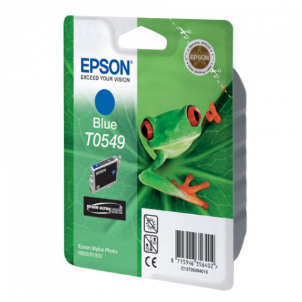 EPSON T0549 Blue для Stylus Photo R800/R1800 C13T05494010