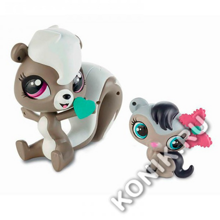 Зверюшка и ее малыш Littlest Pet Shop, в ассортименте (Hasbro A7313)