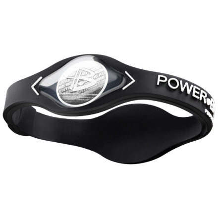 Браслет POWER BALANCE S White Hologram Black/White