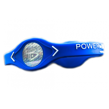 Браслет POWER BALANCE S White Hologram Blue/White