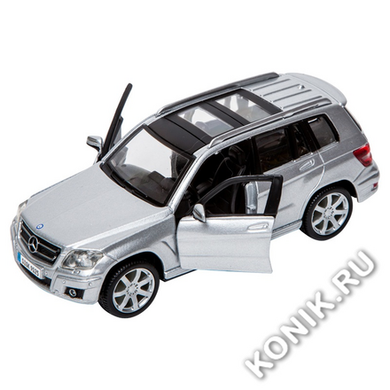 Модель автомобиля MERCEDES BENZ GLK-CLASS, в ассортименте (Bburago 18-43016)