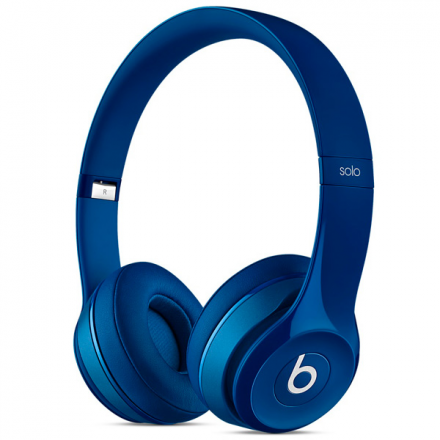 Наушники накладные Beats Solo 2 Gloss Blue (MHBJ2ZE/A)