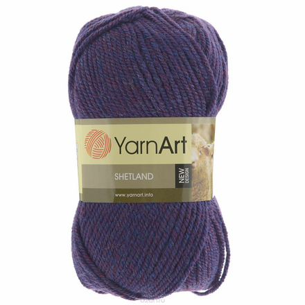 Пряжа для вязания YarnArt "Shetland", цвет: фиолетовый (513), 220 м, 100 г, 5 шт