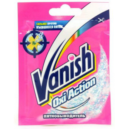 РБ Vanish OXIACTION Пятновыводитель (пакет) роз. 90гр (1090368)